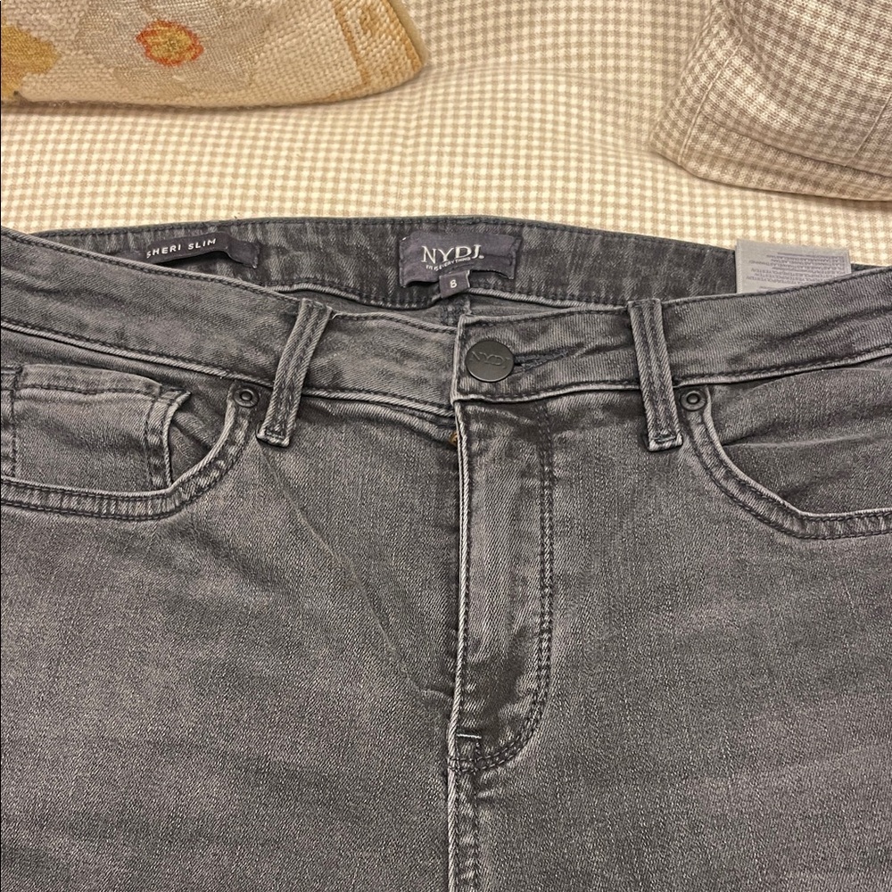 NYDJ Charcoal Denim Pants